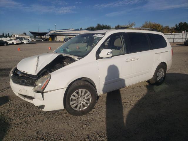 KIA SEDONA LX 2011 with VIN KNDMG4C74B6370803 - Photo from auction