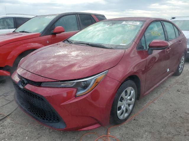 TOYOTA COROLLA LE 2022 with VIN 5YFEPMAE2NP377932 - Photo from auction