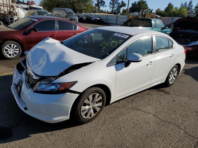 HONDA CIVIC LX 2012 with VIN 19XFB2F55CE344518 - Photo from auction