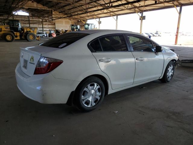 Photo 3 from auction – 2012 HONDA CIVIC HYBR with VIN JHMFB4F20CS002469