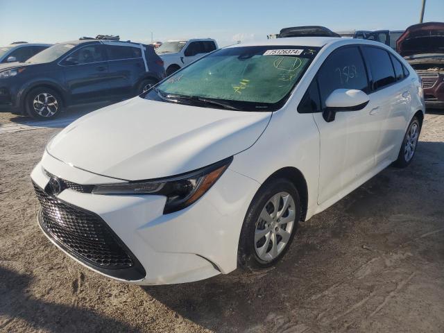 TOYOTA COROLLA LE 2020 with VIN 5YFEPRAE4LP085614 - Photo from auction