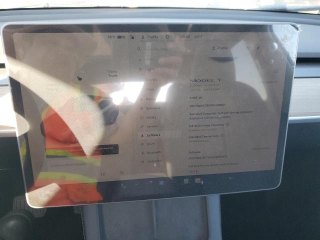 Photo 9 from auction – 2023 TESLA MODEL Y with VIN 7SAYGDEE9PA188961