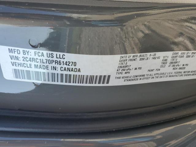 Photo 14 from auction – 2023 CHRYSLER PACIFICA H with VIN 2C4RC1L70PR614270