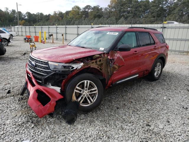 FORD EXPLORER X 2022 with VIN 1FMSK7DH4NGB67547 - Photo from auction