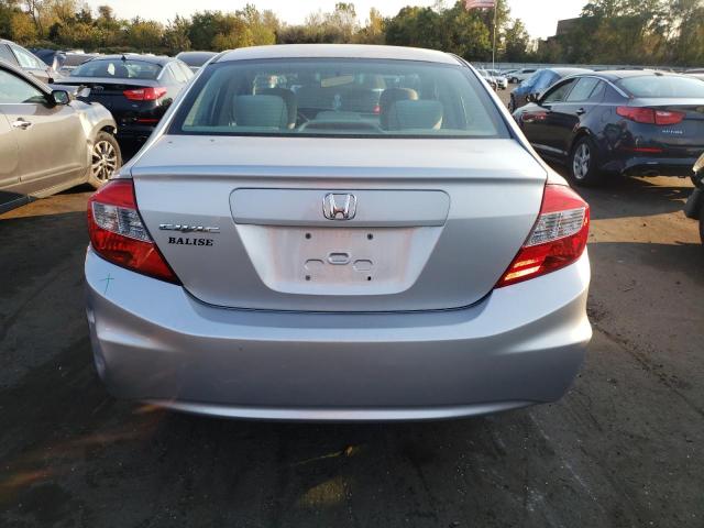 Photo 6 from auction – 2012 HONDA CIVIC LX with VIN 2HGFB2F50CH320679