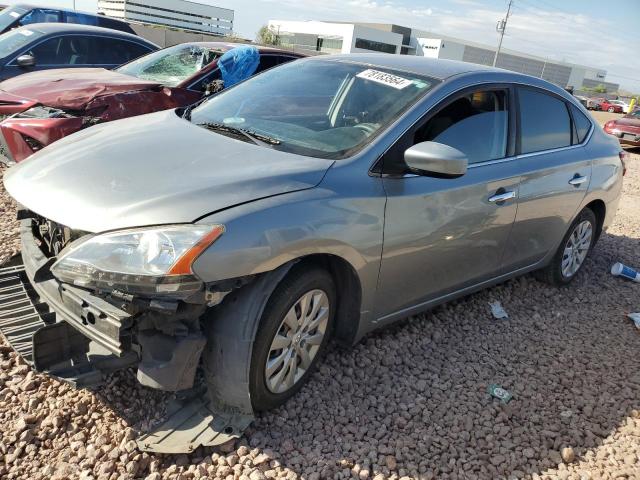 NISSAN SENTRA S 2013 with VIN 3N1AB7AP4DL768336 - Photo from auction