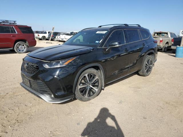 TOYOTA HIGHLANDER 2022 with VIN 5TDLZRAHXNS131887 - Photo from auction