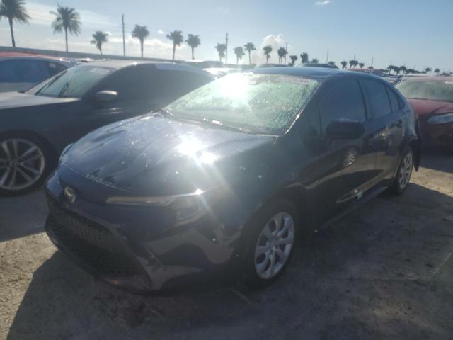 TOYOTA COROLLA LE 2022 with VIN 5YFEPMAE6NP371163 - Photo from auction