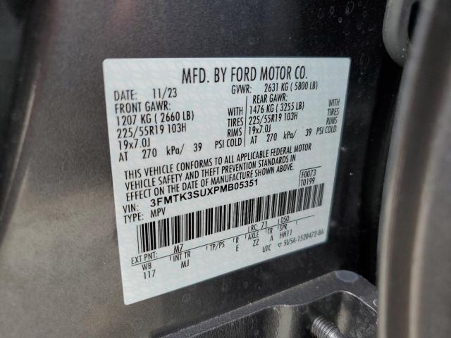 Photo 14 from auction – 2023 FORD MUSTANG MA with VIN 3FMTK3SUXPMB05351