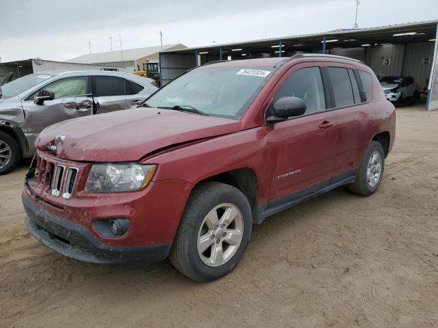 JEEP COMPASS SP 2016 with VIN 1C4NJCBB5GD548761 - Photo from auction