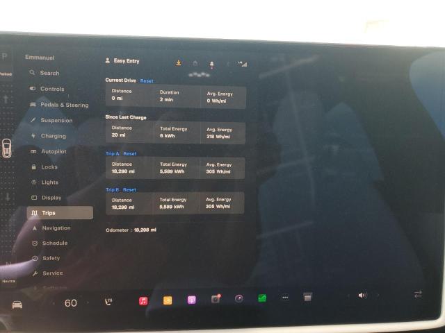 Photo 9 from auction – 2023 TESLA MODEL X with VIN 7SAXCBE5XPF412883