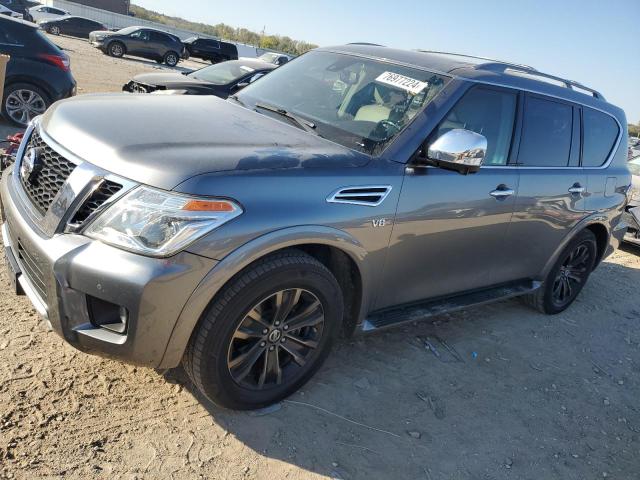 NISSAN ARMADA SV 2017 with VIN JN8AY2NC5H9509752 - Photo from auction