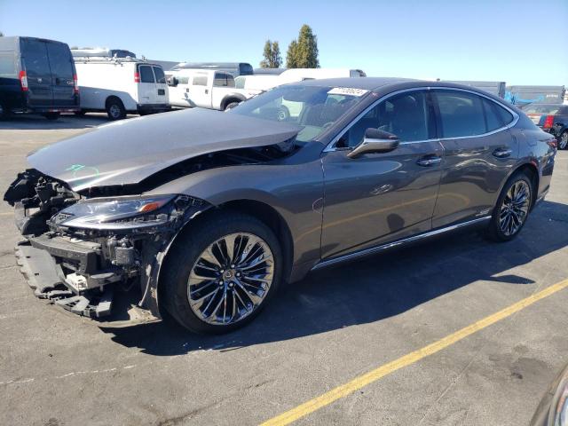 LEXUS LS 500H 2018 with VIN JTHBYLFF1J5000266 - Photo from auction