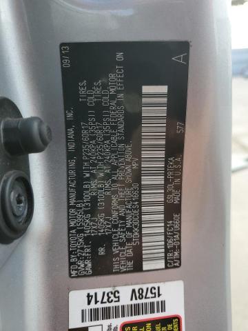 Photo 14 from auction – 2014 TOYOTA SIENNA LE with VIN 5TDKK3DC0ES416630