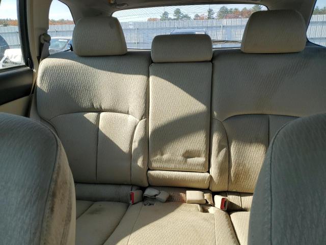 Photo 10 from auction – 2010 SUBARU OUTBACK 2. with VIN 4S4BRBACXA3372444