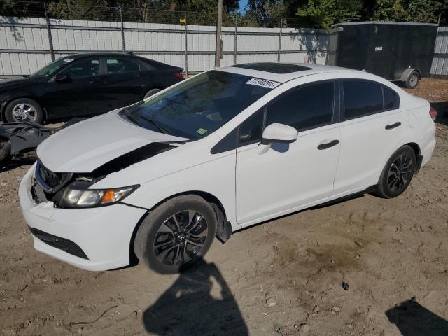 HONDA CIVIC EX 2014 with VIN 2HGFB2F80EH521687 - Photo from auction