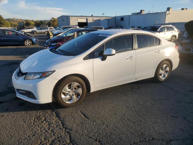 HONDA CIVIC LX 2013 with VIN 2HGFB2F57DH550706 - Photo from auction
