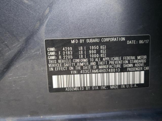 Photo 14 from auction – 2017 SUBARU IMPREZA SP with VIN 4S3GTAM64H3748013