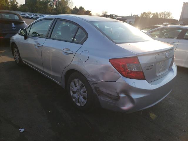 Photo 2 from auction – 2012 HONDA CIVIC LX with VIN 2HGFB2F50CH320679
