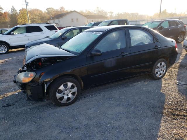 KIA SPECTRA EX 2009 with VIN KNAFE221195601198 - Photo from auction