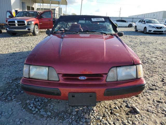 Photo 5 from auction – 1990 FORD MUSTANG LX with VIN 1FACP44E2LF119407