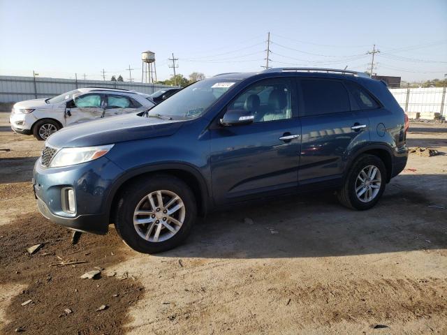 KIA SORENTO LX 2014 with VIN 5XYKT3A65EG494085 - Photo from auction