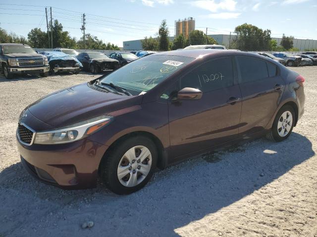 KIA FORTE LX 2018 with VIN 3KPFK4A70JE282009 - Photo from auction
