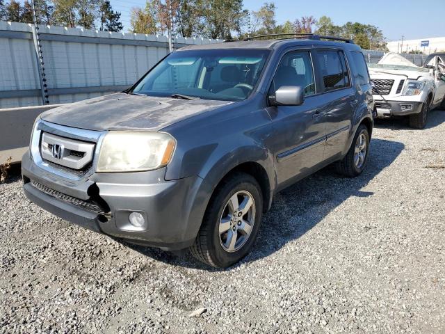 HONDA PILOT EX 2009 with VIN 5FNYF38499B020157 - Photo from auction