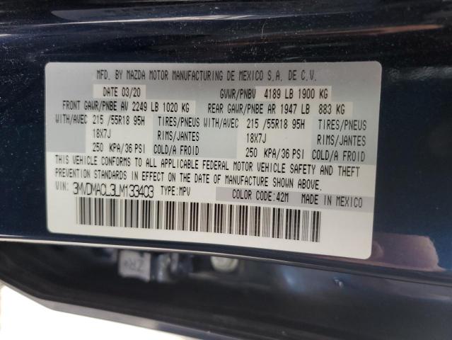 Photo 14 from auction – 2020 MAZDA CX-30 SELE with VIN 3MVDMACL3LM133403