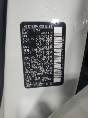 Photo 14 from auction – 2014 NISSAN JUKE S with VIN JN8AF5MV6ET362480