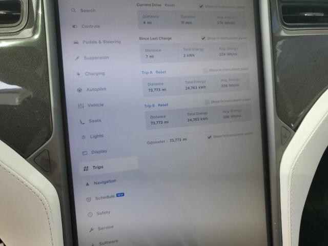 Photo 9 from auction – 2020 TESLA MODEL X with VIN 5YJXCBE25LF281116