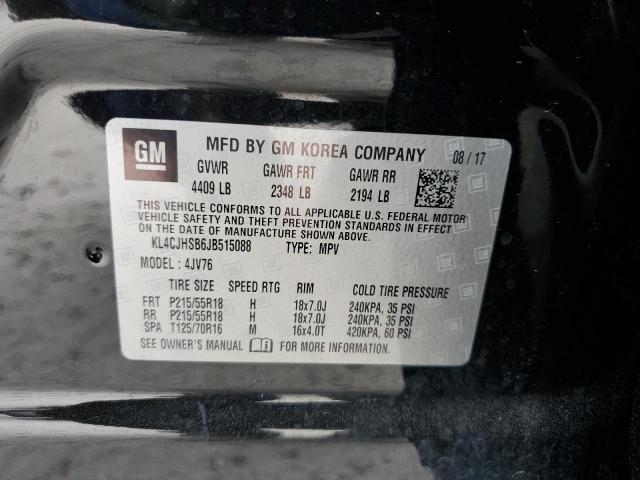 Photo 14 from auction – 2018 BUICK ENCORE PRE with VIN KL4CJHSB6JB515088