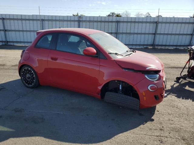 Photo 4 from auction – 2024 FIAT 500 E RED with VIN ZFAFFAA4XRX205823