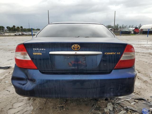 Photo 6 from auction – 2004 TOYOTA CAMRY LE with VIN 4T1BE32K34U282767