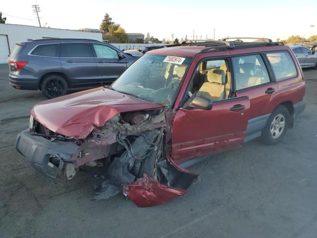 SUBARU FORESTER L 2000 with VIN JF1SF6354YH717831 - Photo from auction