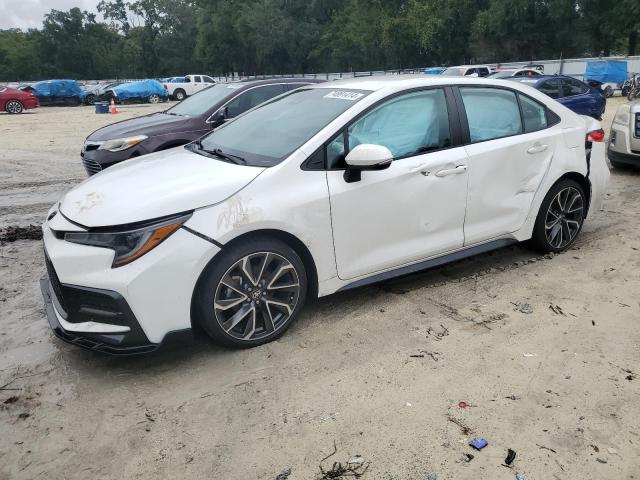 TOYOTA COROLLA SE 2022 with VIN 5YFS4MCE4NP109344 - Photo from auction