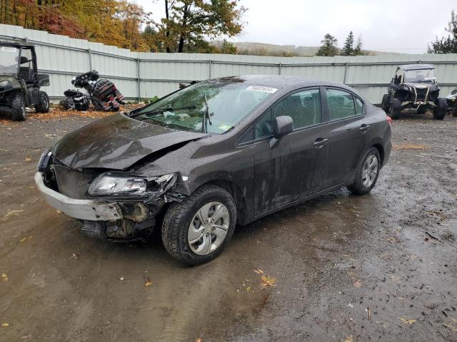 Photo 1 from auction – 2013 HONDA CIVIC LX with VIN 2HGFB2F58DH587571