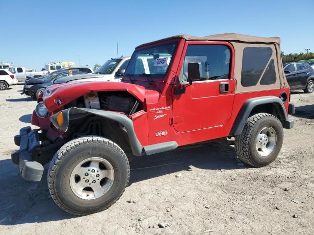 JEEP WRANGLER / 2000 with VIN 1J4FA49S9YP759651 - Photo from auction