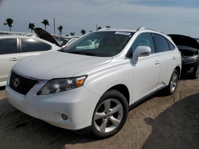 LEXUS RX 350 2010 with VIN 2T2BK1BA6AC038222 - Photo from auction