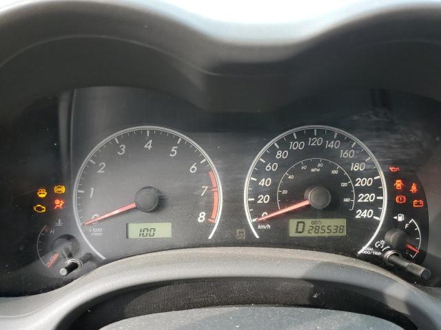 Photo 9 from auction – 2009 TOYOTA COROLLA BA with VIN 2T1BU40E09C178526