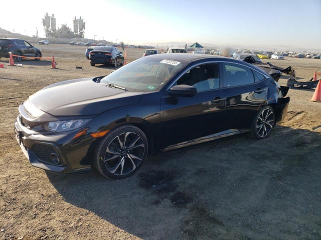 HONDA CIVIC SI 2018 with VIN 2HGFC1E52JH705201 - Photo from auction
