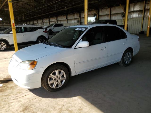 HONDA CIVIC EX 2003 with VIN 2HGES267X3H525035 - Photo from auction
