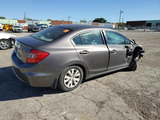 Photo 3 from auction – 2012 HONDA CIVIC LX with VIN 19XFB2F57CE049176