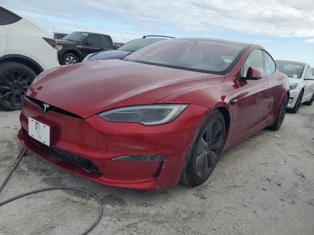 TESLA MODEL S 2023 with VIN 5YJSA1E53PF521709 - Photo from auction