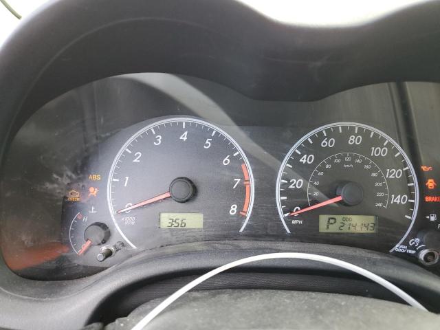 Photo 9 from auction – 2009 TOYOTA COROLLA BA with VIN 1NXBU40E29Z065689