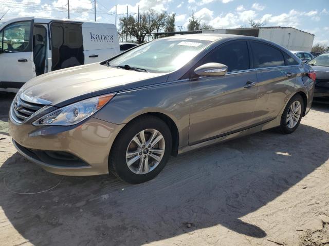 HYUNDAI SONATA GLS 2014 with VIN 5NPEB4AC2EH897476 - Photo from auction
