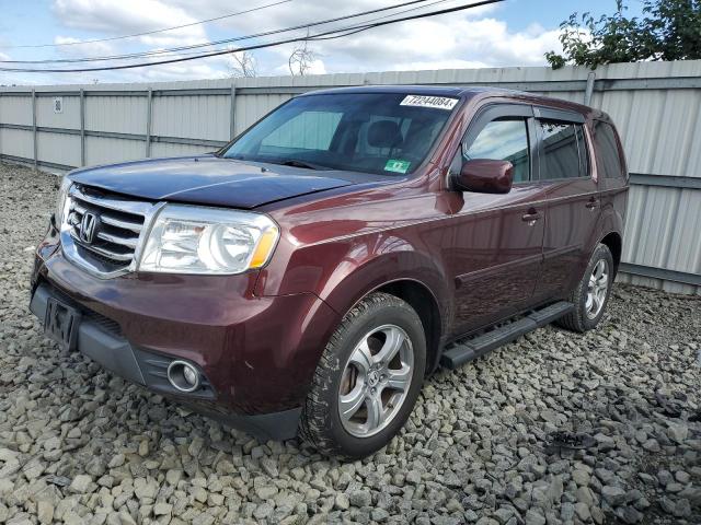 HONDA PILOT EXLN 2014 with VIN 5FNYF4H75EB038956 - Photo from auction