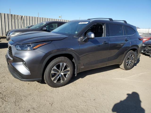 TOYOTA HIGHLANDER 2022 with VIN 5TDHBRCH7NS541697 - Photo from auction