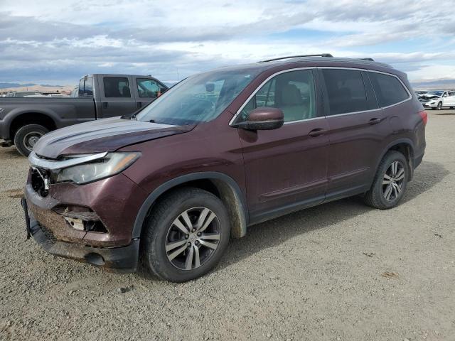 HONDA PILOT EXL 2017 with VIN 5FNYF6H67HB077653 - Photo from auction