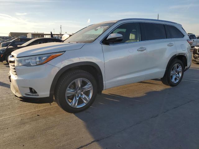TOYOTA HIGHLANDER 2015 with VIN 5TDDKRFH7FS132465 - Photo from auction